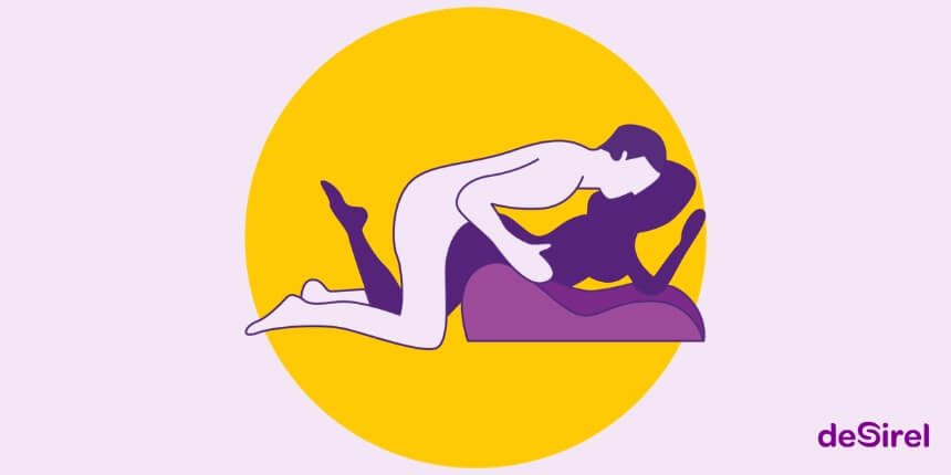 Στάση Ελίτ Γωνία με το Desirel Magic Μαξιλάρι Σεξ | Desirel.gr Sex Shop