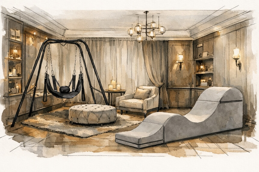 Ιδέες για sex room και σχεδιασμός ερωτικού δωματίου - Desirel.gr Sex Shop